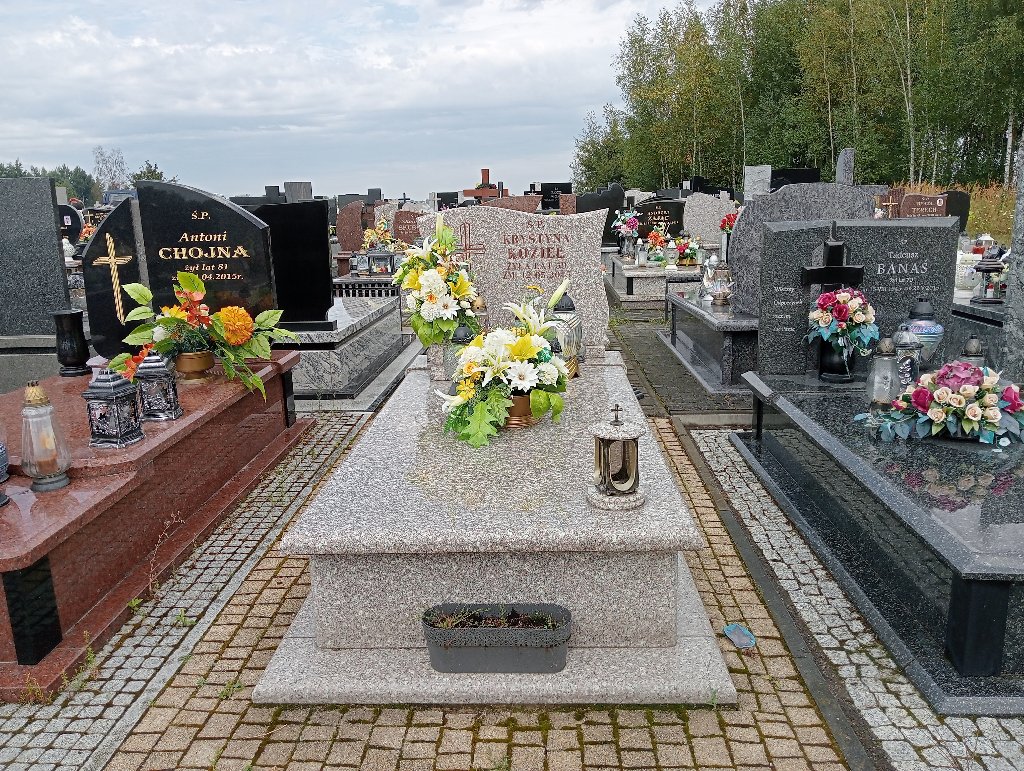 Grób Krystyna  Kozieł