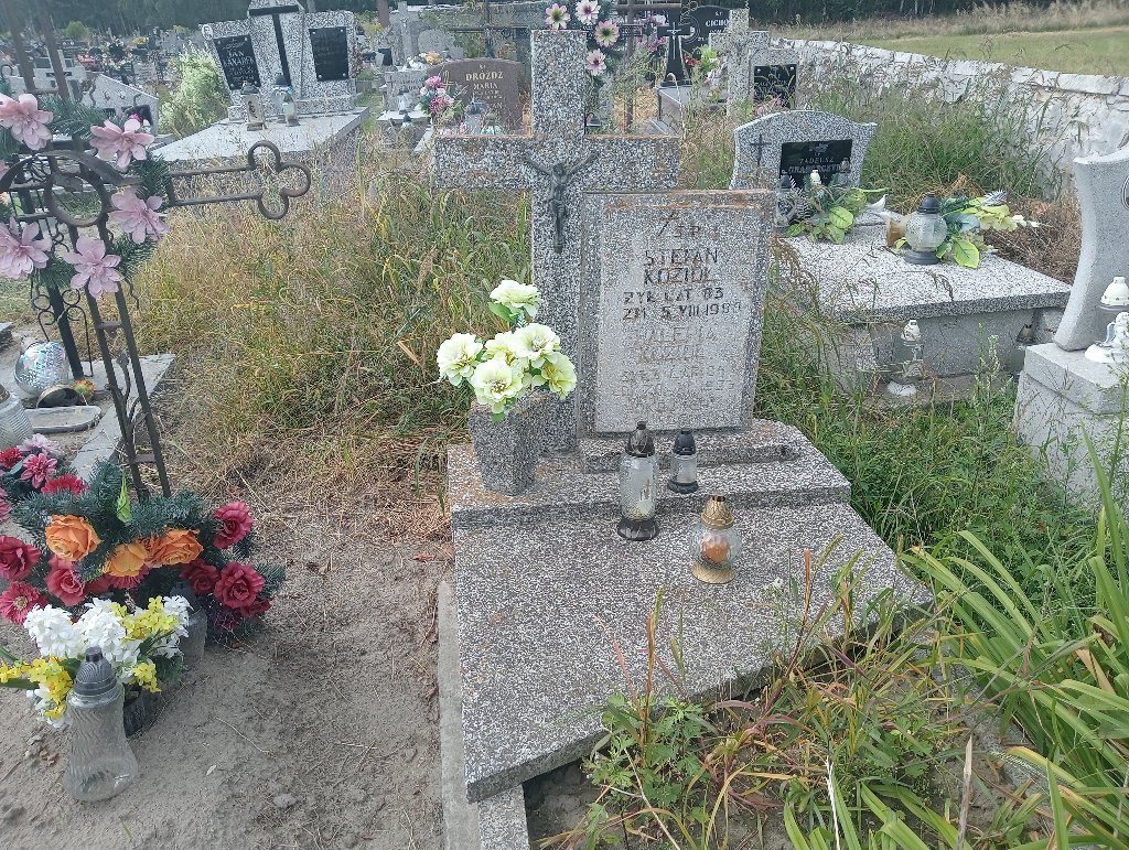 Grób Stefan Kozioł