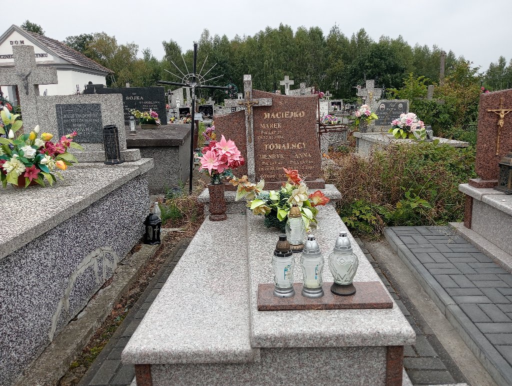 Grób Marek Maciejko