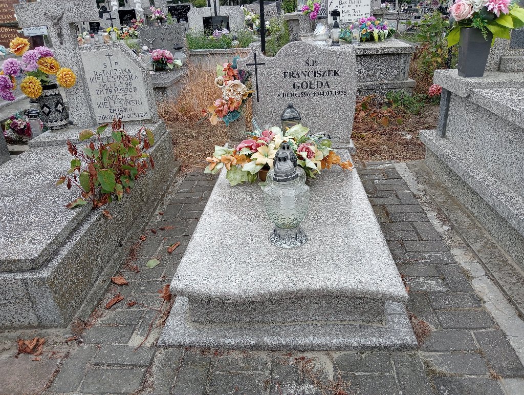 Grób Franciszek Gołda