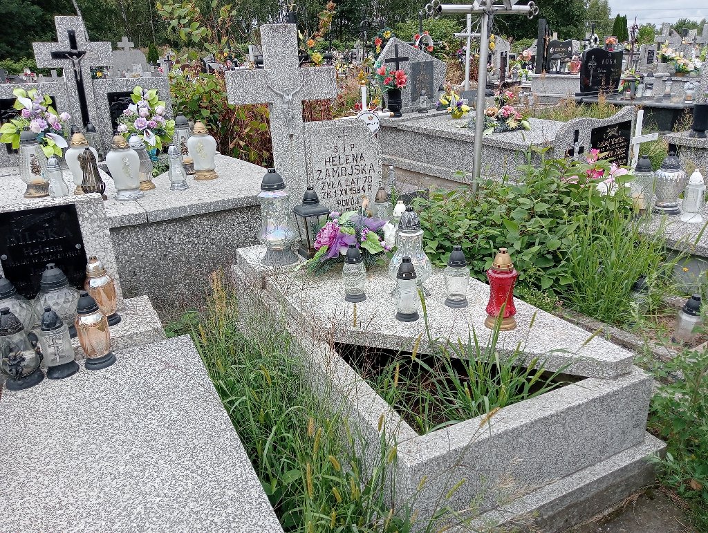 Grób Helena Zamojska