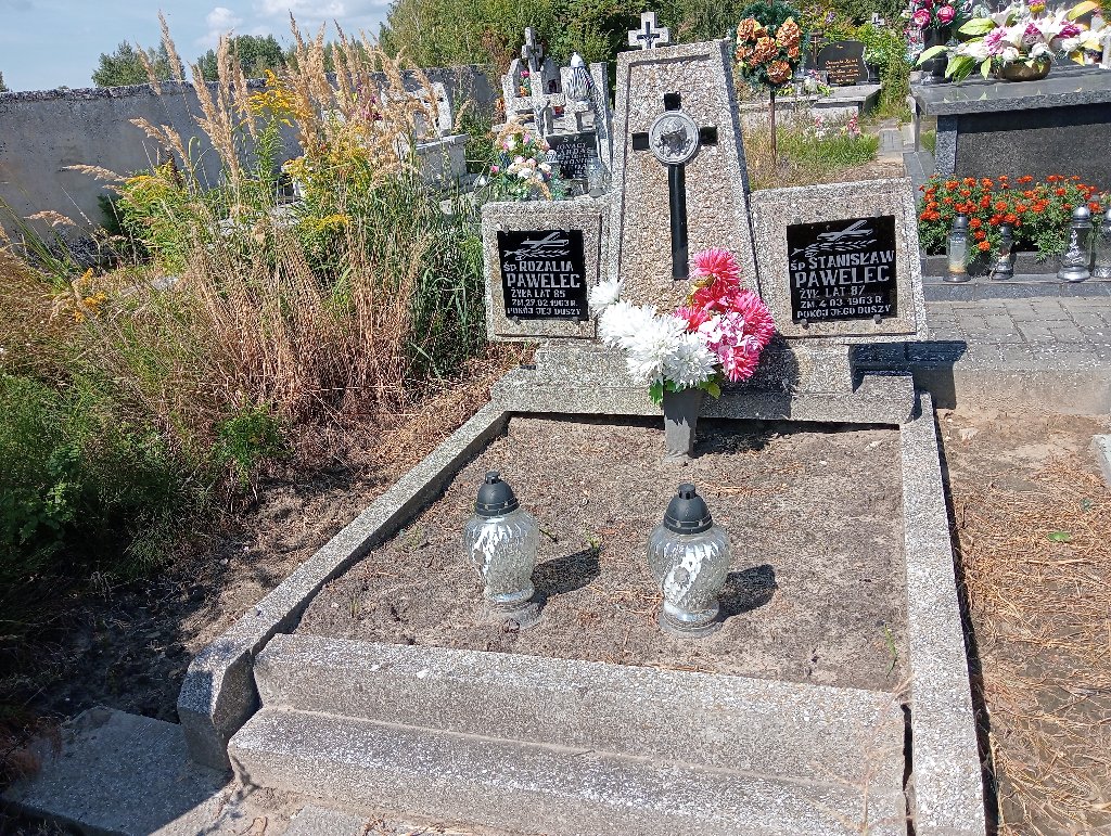Grób Stanisław Pawelec
