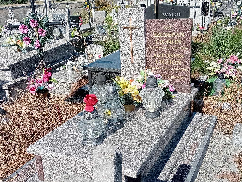 Grób Szczepan Cichoń